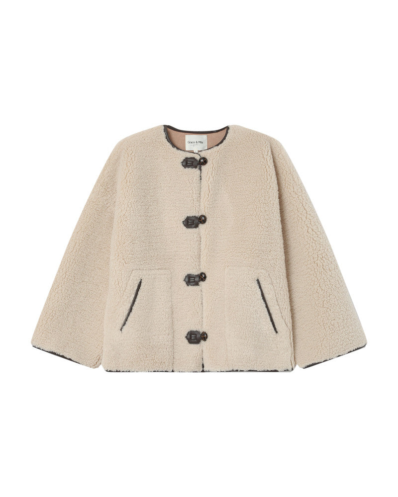 Grace & Mila Simon Ecru Jacket