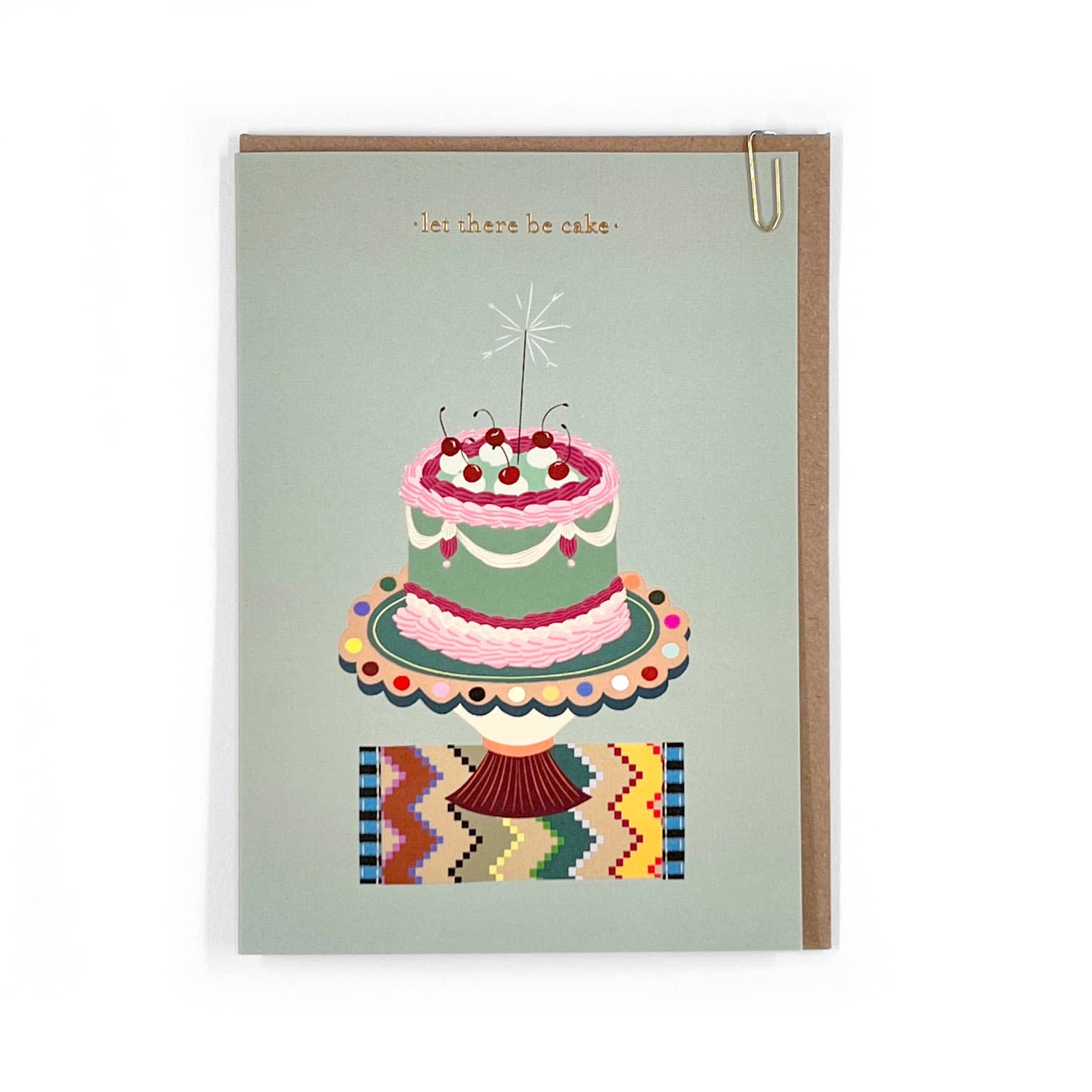 Objet ‘Let There Be Cake’ Greeting Card