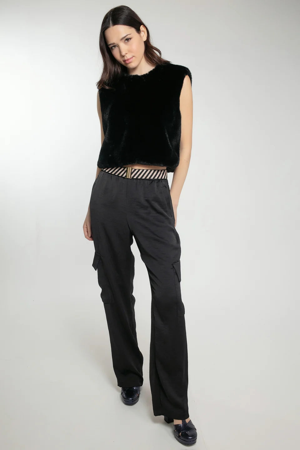 Nooki Edelweiss Gilet in Black