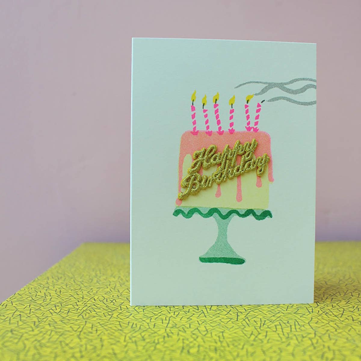 Petra Boase Birthday Cake Greetings Card