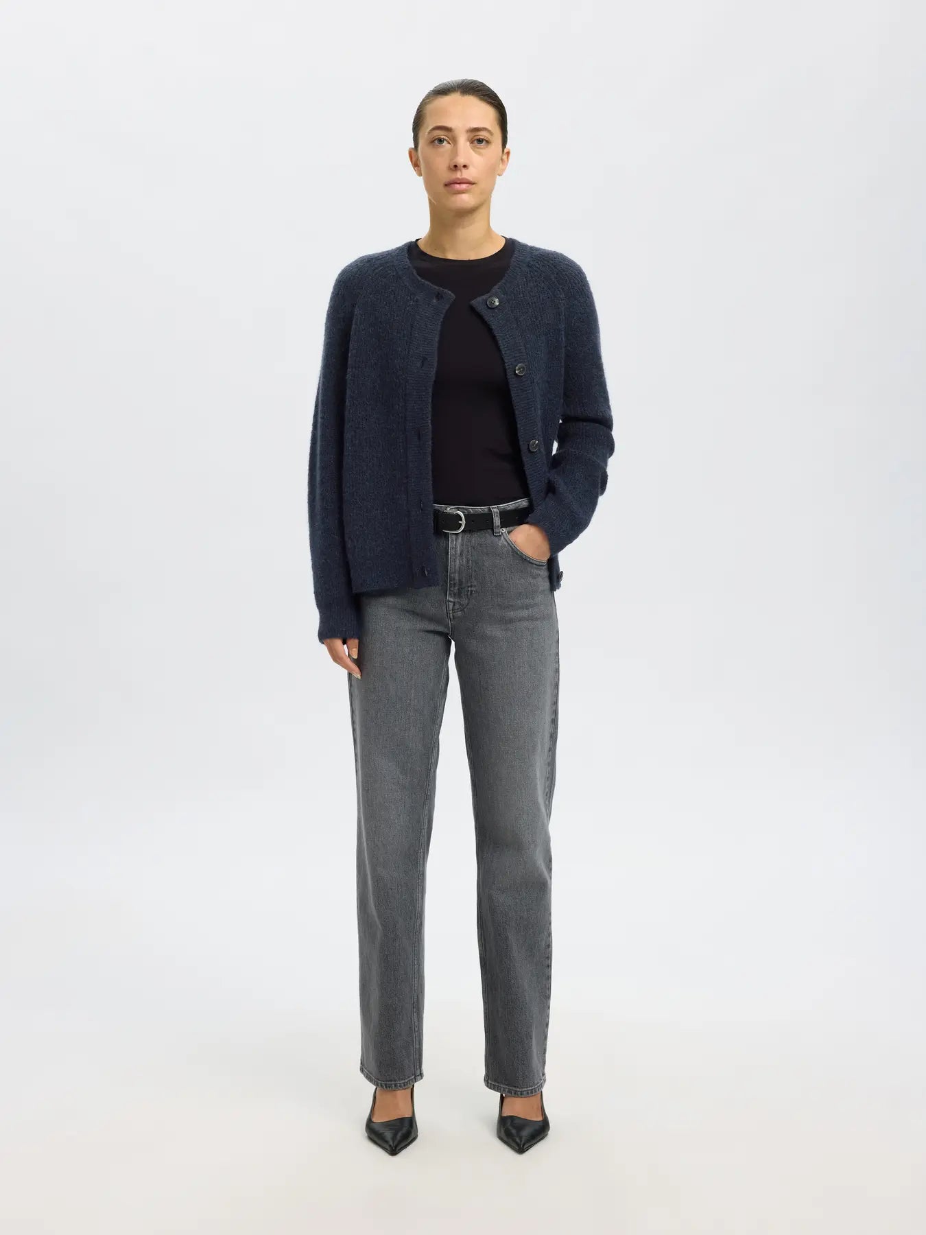 Selected Femme Lulu Sapphire Cardigan