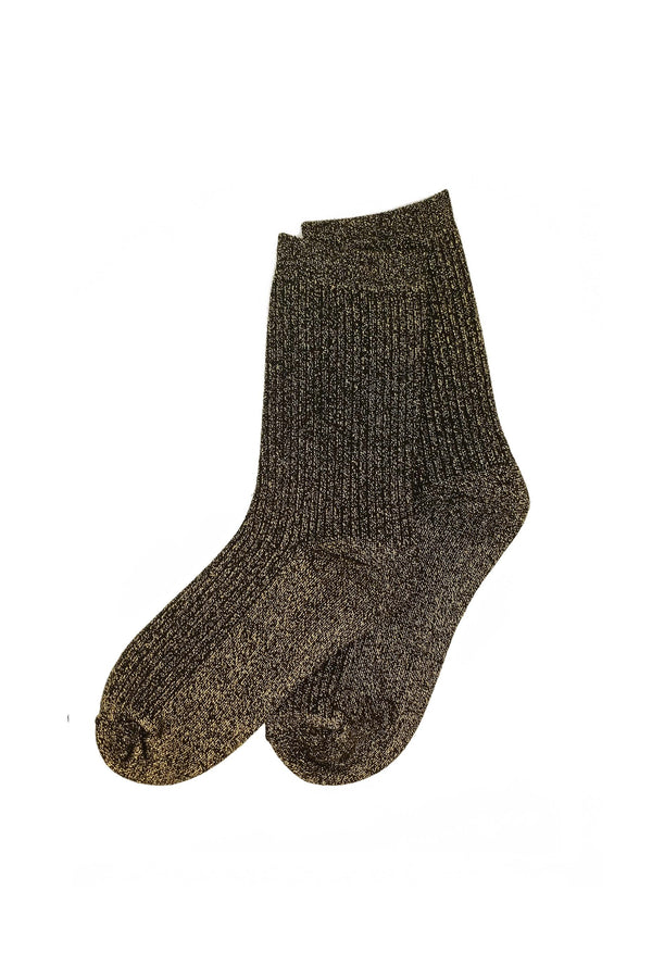 Nooki Glitterati Socks in Gold 