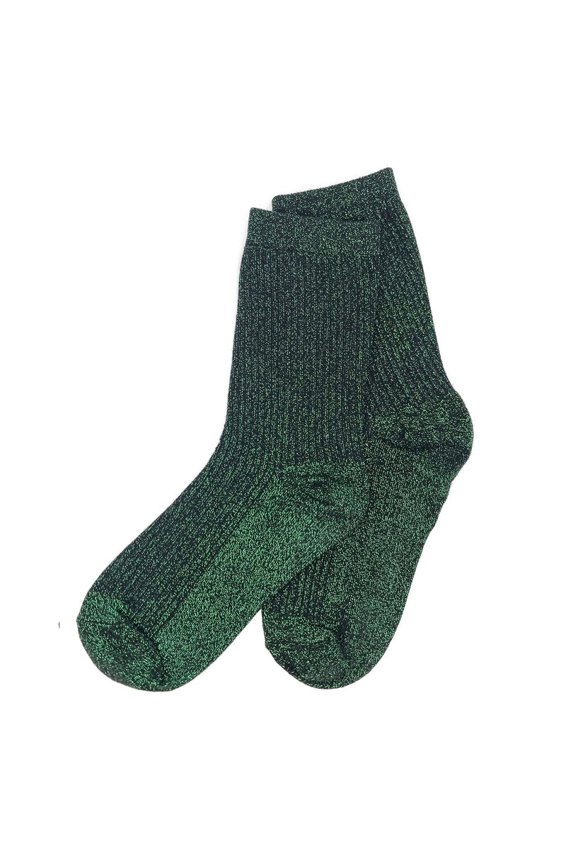 Nooki Glitterati Socks in Green 