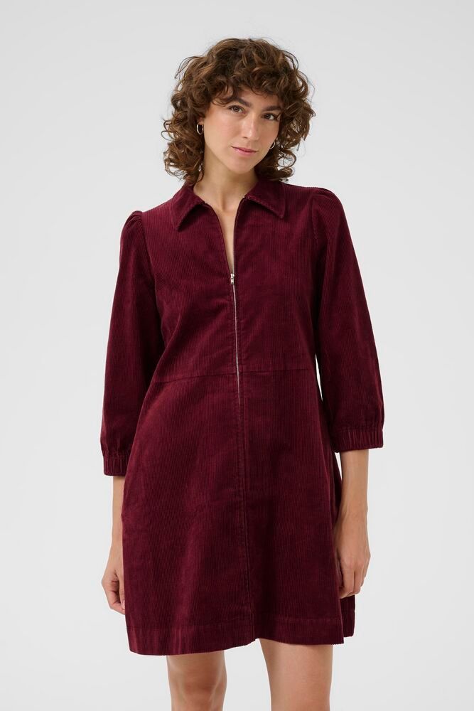 Part Two Eyvor Tawny Port Dress
