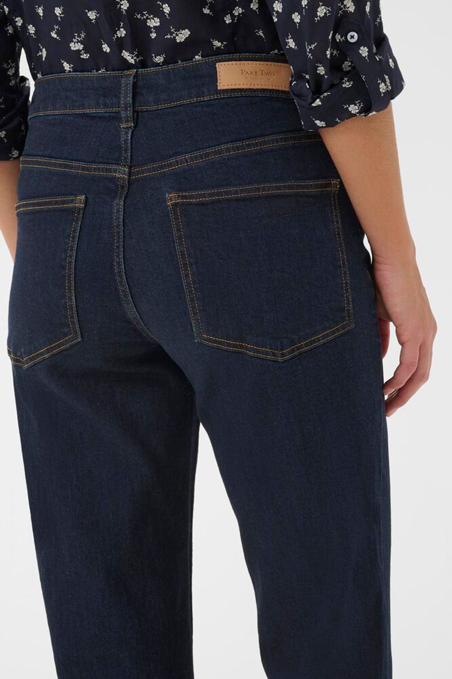 Part Two Judya Rinse Blue Denim Jeans