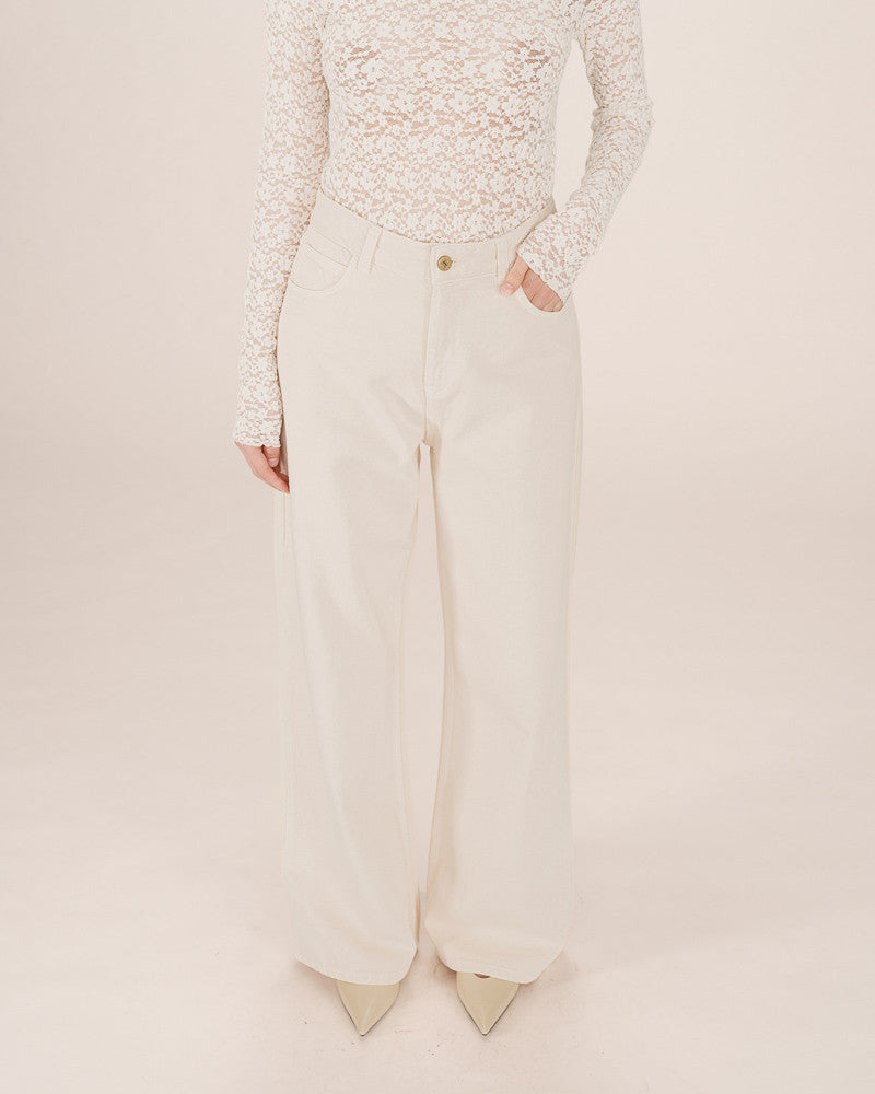 Grace & Mila James Beige Jean