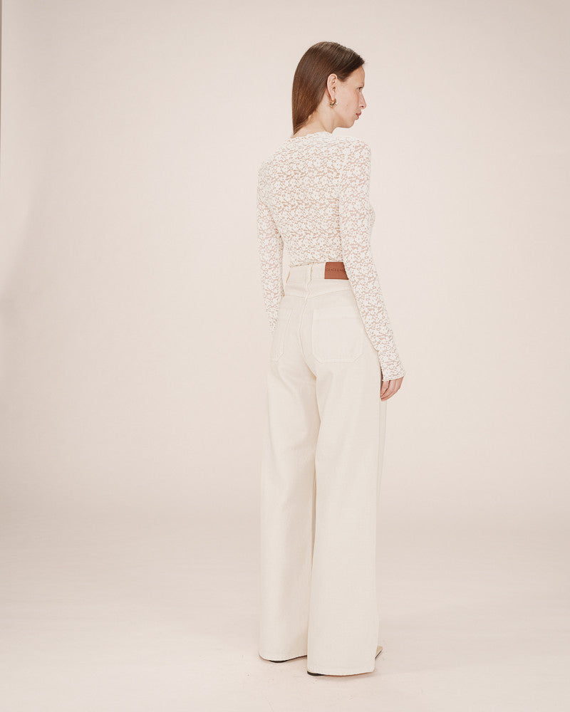 Grace & Mila James Beige Jean