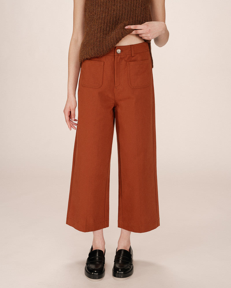 Grace & Mila Sole Camel Trouser