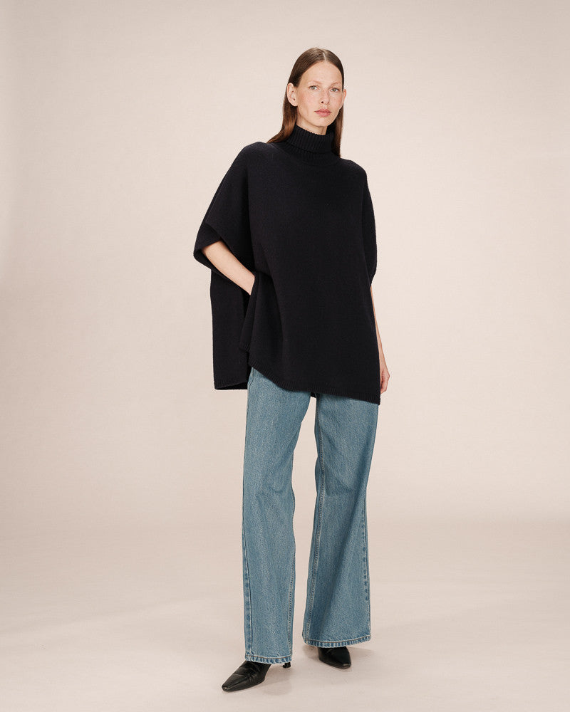 Grace & Mila Saison Turtleneck Poncho