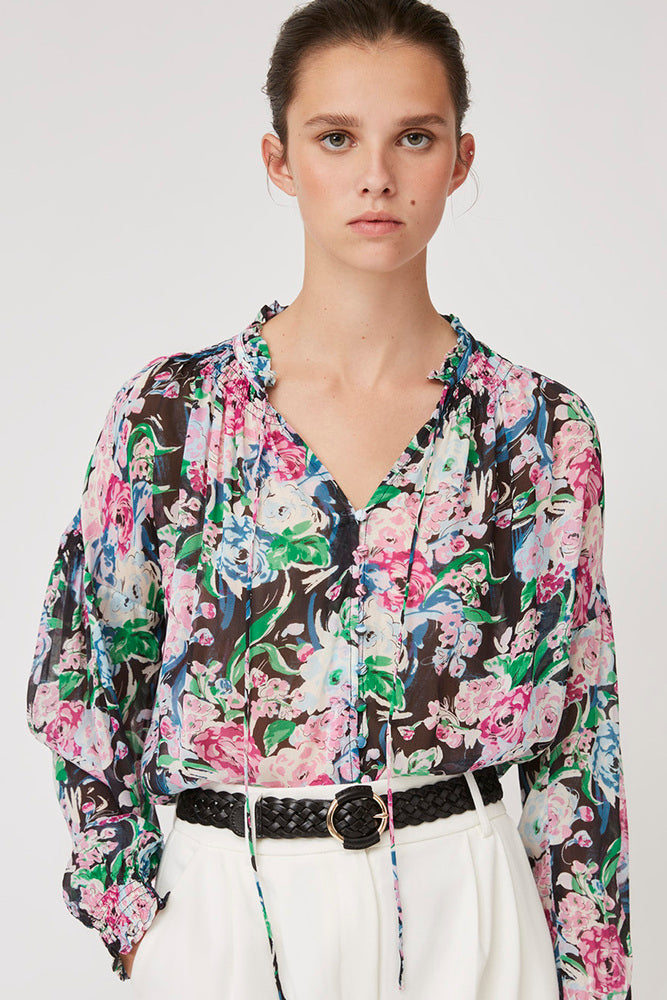 Suncoo Loyce Floral Blouse