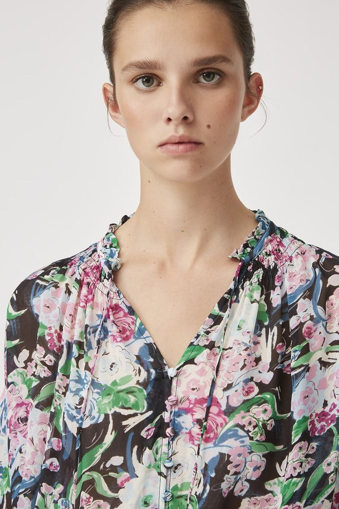 Suncoo Loyce Floral Blouse