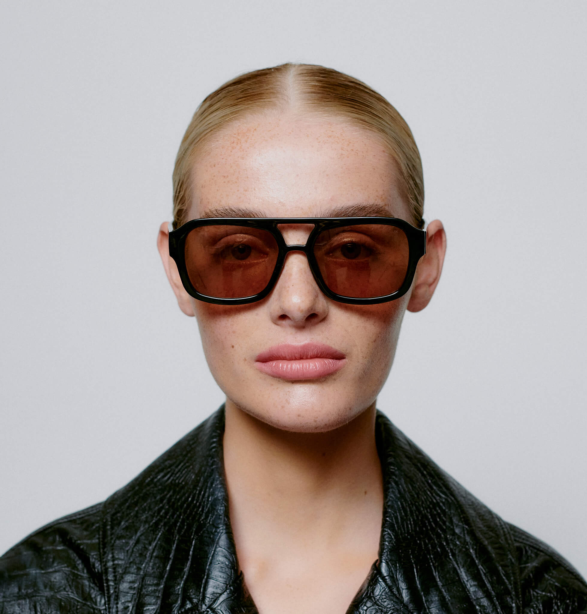 A.Kjaerbede Kaya Black Sunglasses