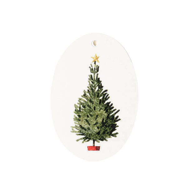 Laura Stoddart Christmas Tree  Gift Tags