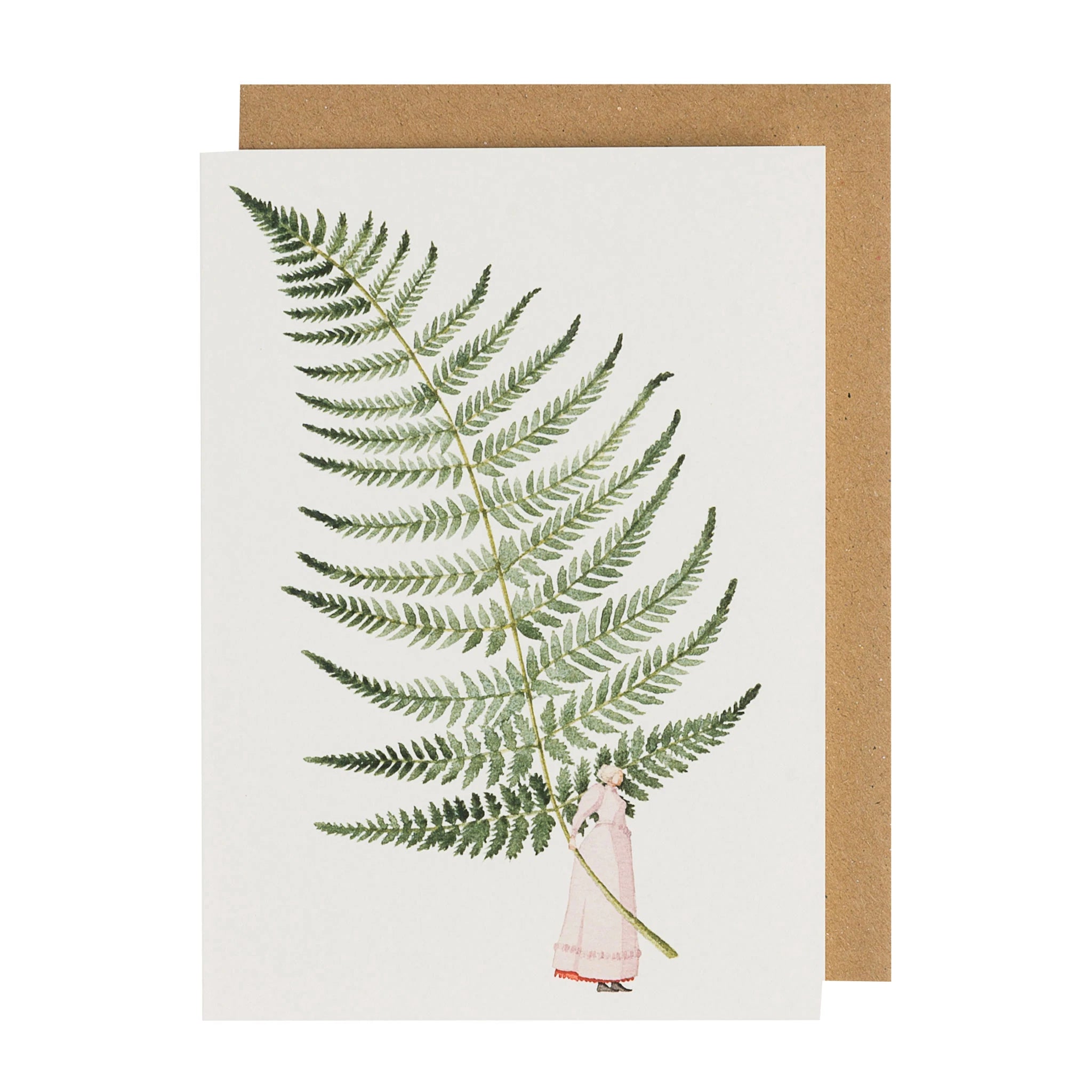 Laura Stoddart Fern 3 Greetings Card