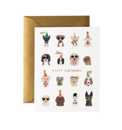 Rifle Paper Co Party Pups Birthday Card