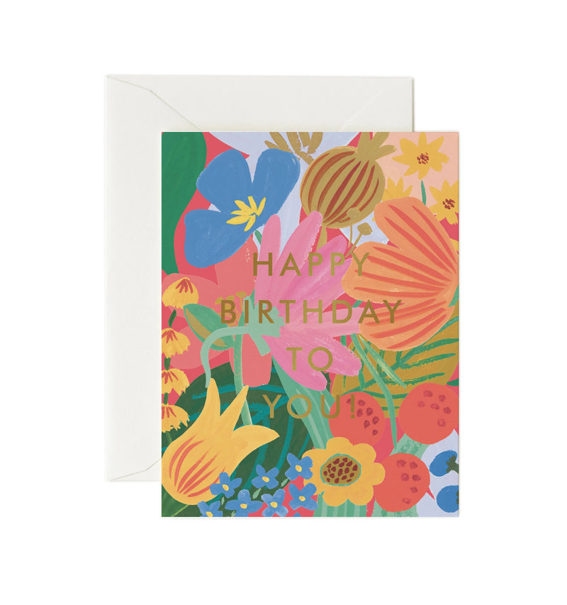 Rifle Paper Co Sicily Birthday Card