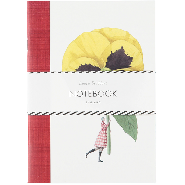 Laura Stoddart Pansy & Carnation Notebook