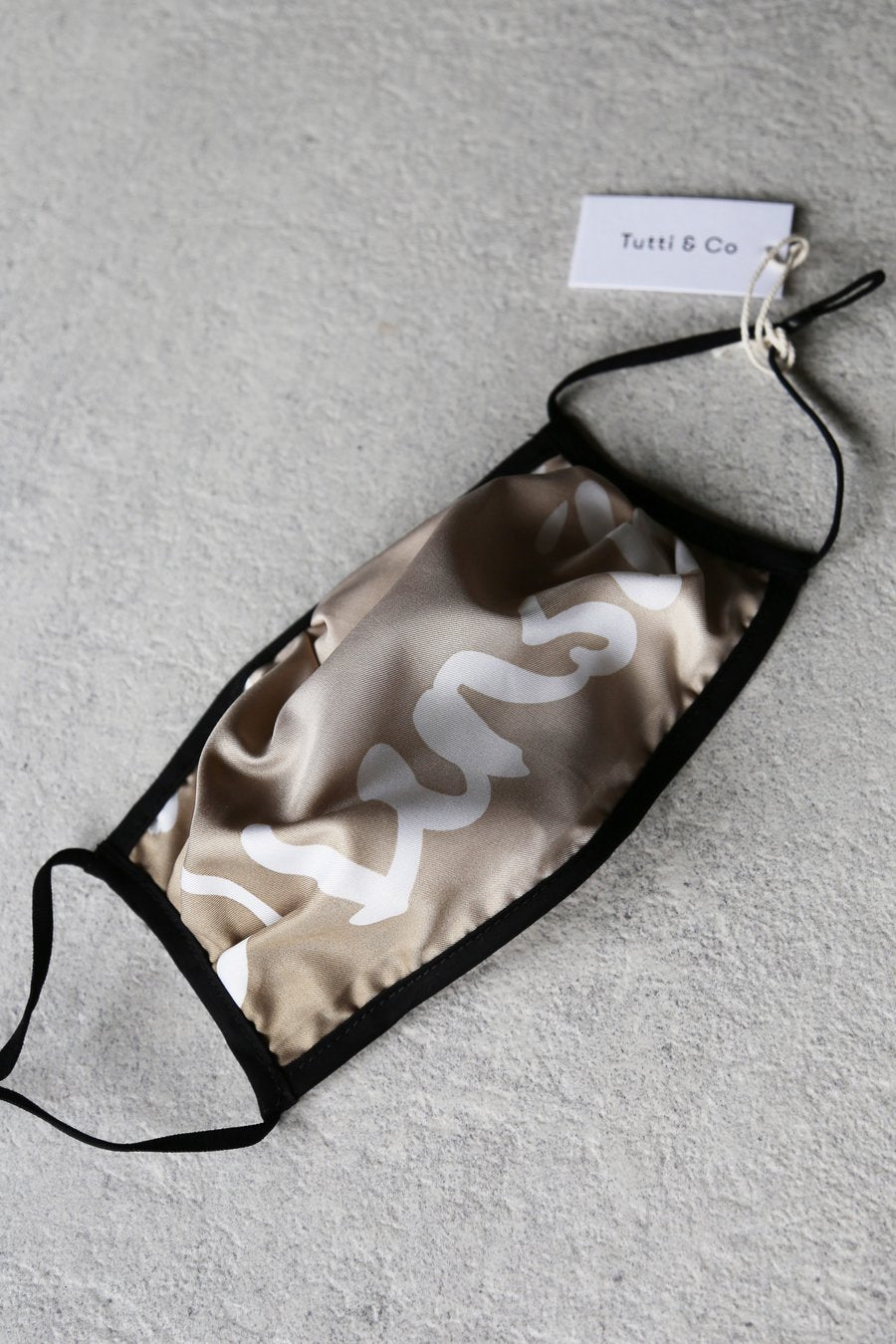 Tutti & Co Face Mask in Inspiration Print
