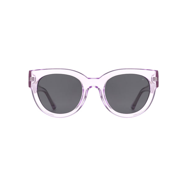 A.Kjaerbede Lilly Lavender Transparent Sunglasses