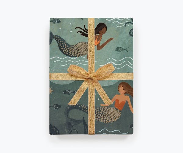 New Mermaid Gift Wrap Roll