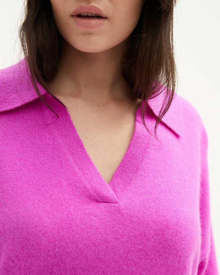 Absolut Cashmere Charlene Neon Rose Sweater
