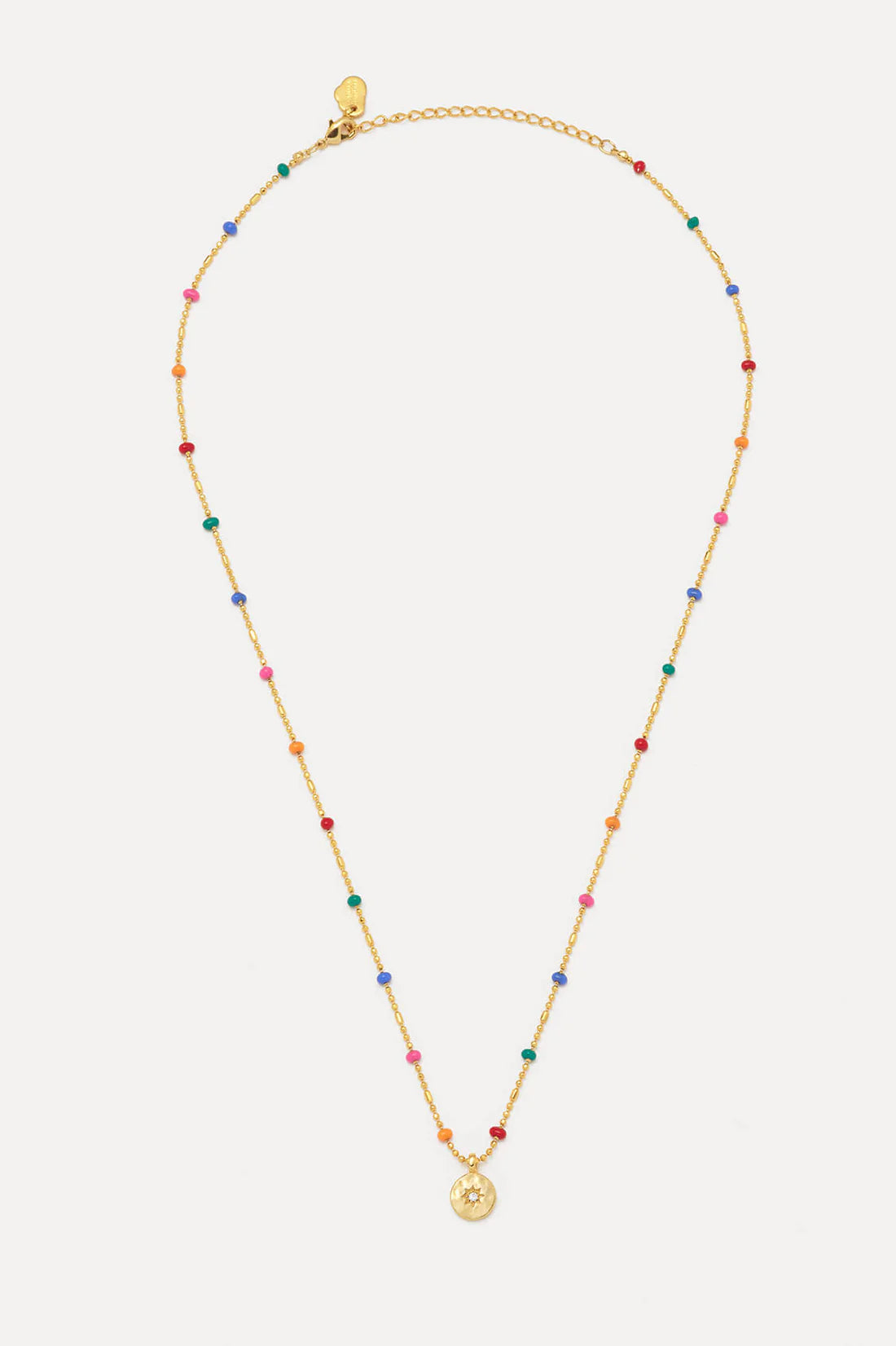 Estella Bartlett Rainbow Beaded Pendant