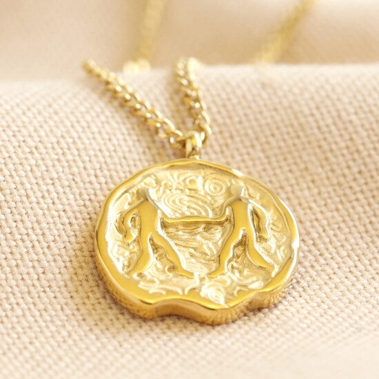 Lisa Angel Gemini Pendant Necklace