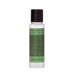 Puritx Hand Sanitiser Gel -60ml  Lemongrass, Basil, Patchouli